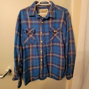 Distillery apparel Long sleeve plaid shirt